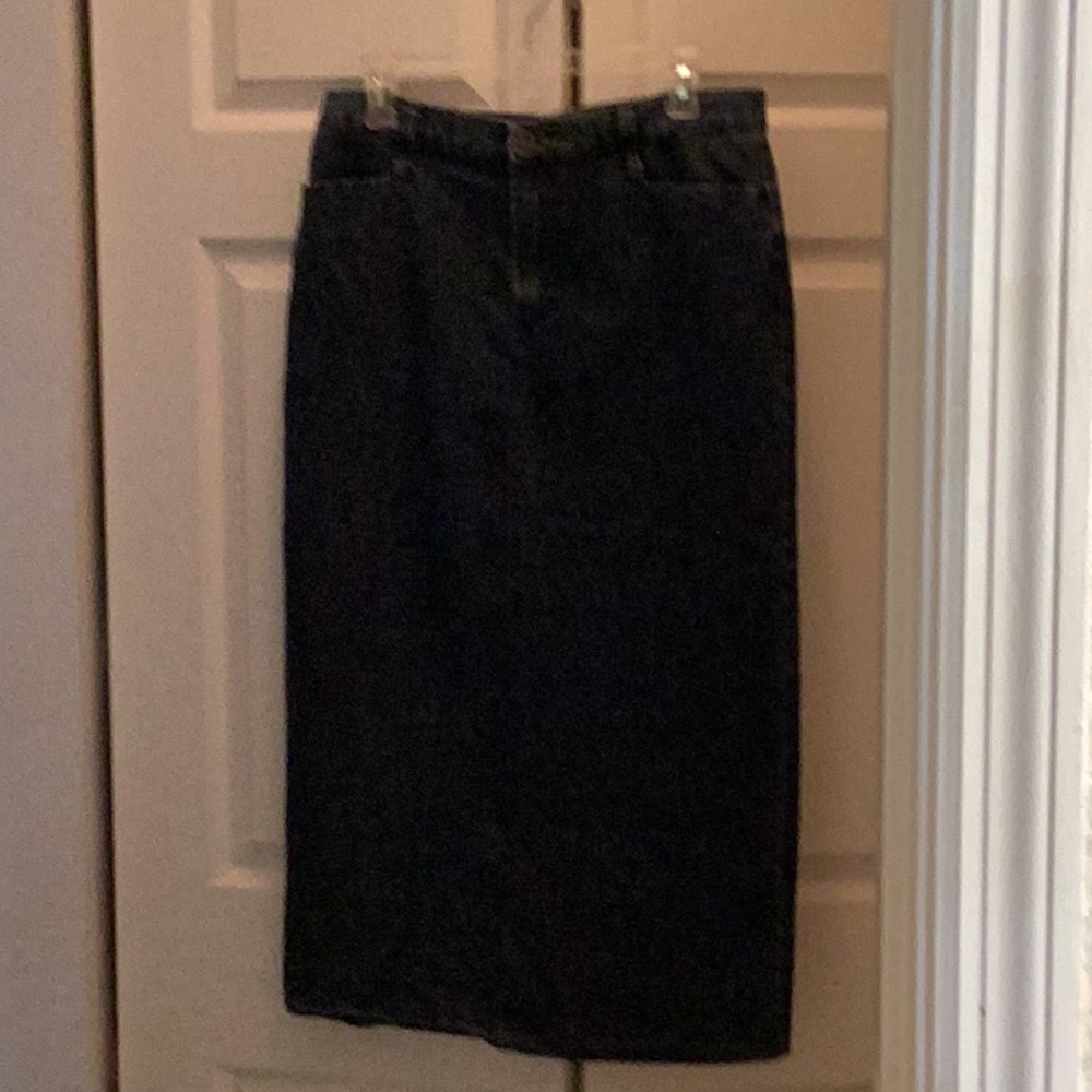 🦋NWOT RIDERS By Lee Denim So Fun To Wear Size 10 Denim Skirt Wardrobe Must 🦋